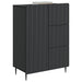 Bufet cu sertar Negru 66 x 34,5 x 91,5 cm Lemn prelucrat - WALTI WALTI