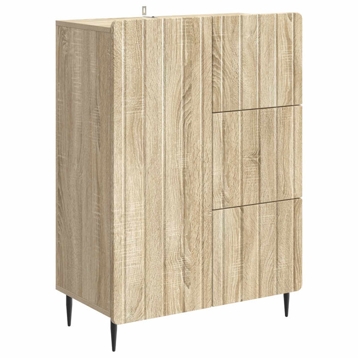 Bufet Stejar Sonoma 66 x 34,5 x 91,5 cm Lemn prelucrat - WALTI WALTI