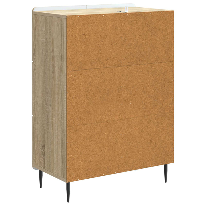 Bufet Stejar Sonoma 66 x 34,5 x 91,5 cm Lemn prelucrat - WALTI WALTI