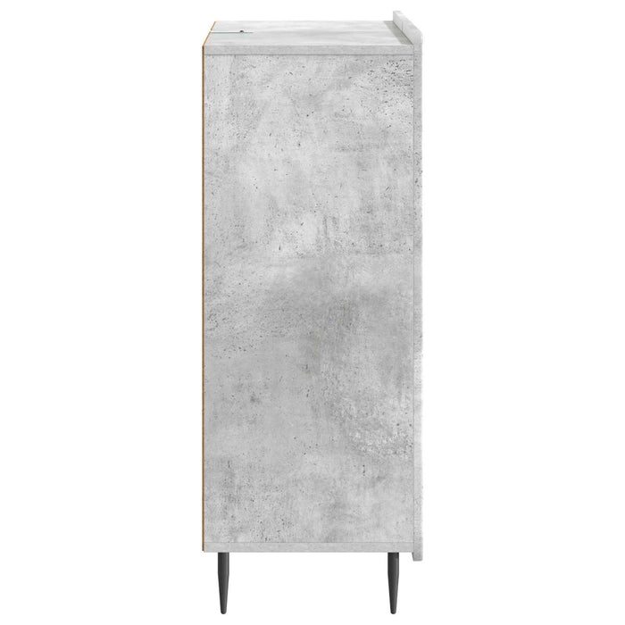 Bufet cu sertar Gri Beton 66 x 34,5 x 91,5 cm Lemn prelucrat - WALTI WALTI