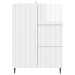 Bufet Alb foarte lucios 66 x 34,5 x 91,5 cm Lemn prelucrat - WALTI WALTI