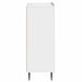 Bufet Alb foarte lucios 66 x 34,5 x 91,5 cm Lemn prelucrat - WALTI WALTI
