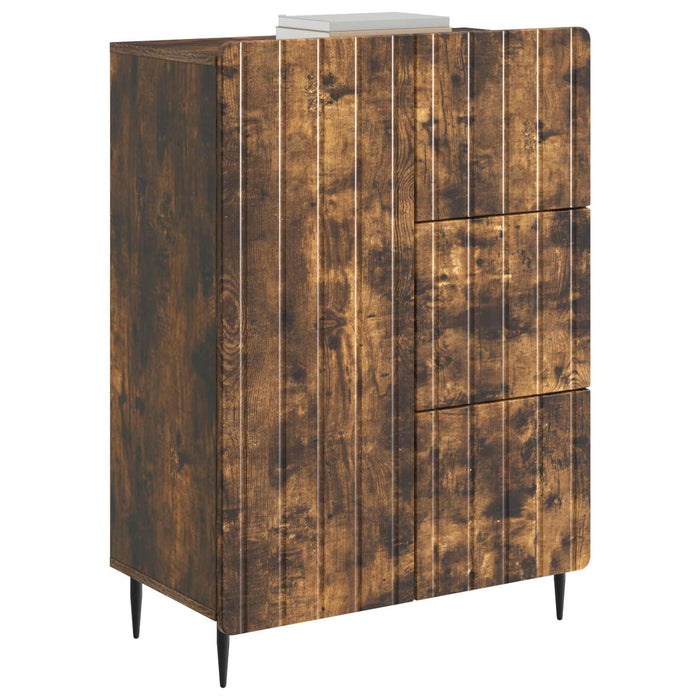 Bufet Stejar fumuriu 66 x 34,5 x 91,5 cm Lemn prelucrat - WALTI WALTI