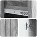 Bufet cu sertar Sonoma gri 66 x 34,5 x 91,5 cm Lemn prelucrat - WALTI WALTI