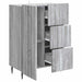 Bufet cu sertar Sonoma gri 66 x 34,5 x 91,5 cm Lemn prelucrat - WALTI WALTI
