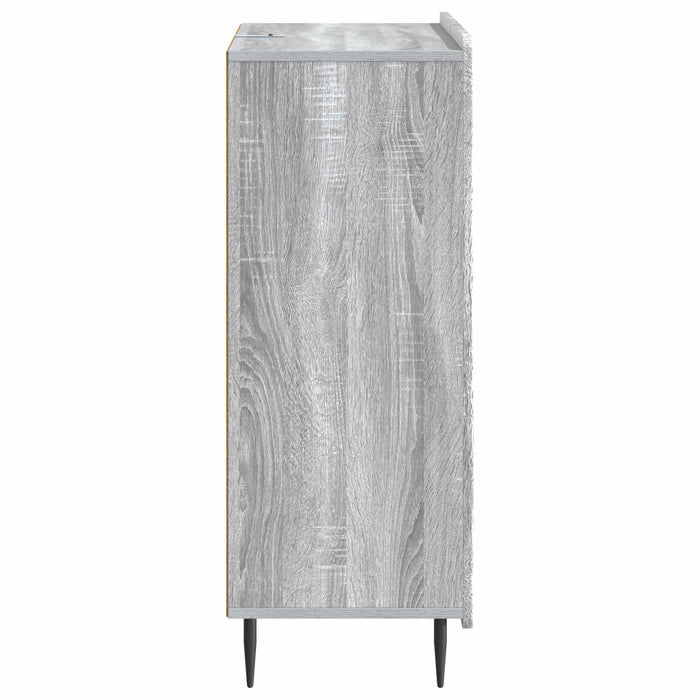 Bufet cu sertar Sonoma gri 66 x 34,5 x 91,5 cm Lemn prelucrat - WALTI WALTI