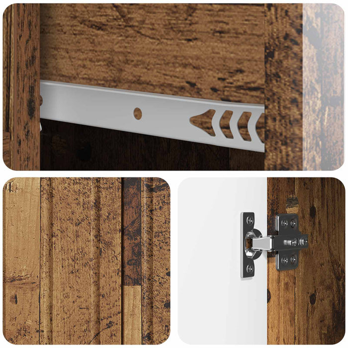 Bufet cu sertar Lemn vechi 66 x 34,5 x 91,5 cm Lemn prelucrat - WALTI WALTI