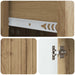 Bufet Stejar Artizanal 66 x 34,5 x 91,5 cm Lemn prelucrat - WALTI WALTI
