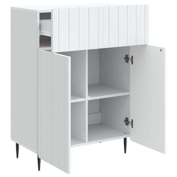 Bufet cu sertar Alb 66 x 34,5 x 92 cm Lemn prelucrat - WALTI WALTI