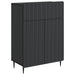 Bufet cu sertar Negru 66 x 34,5 x 92 cm Lemn prelucrat - WALTI WALTI