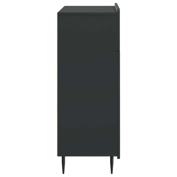 Bufet cu sertar Negru 66 x 34,5 x 92 cm Lemn prelucrat - WALTI WALTI