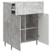 Bufet cu sertar Gri Beton 66 x 34,5 x 92 cm Lemn prelucrat - WALTI WALTI