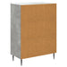 Bufet cu sertar Gri Beton 66 x 34,5 x 92 cm Lemn prelucrat - WALTI WALTI