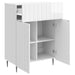 Bufet Alb foarte lucios 66 x 34,5 x 92 cm Lemn prelucrat - WALTI WALTI