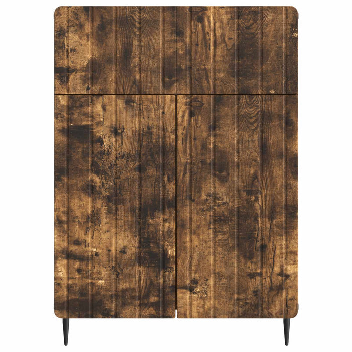 Bufet cu sertar Stejar fumuriu 66 x 34,5 x 92 cm Lemn prelucrat - WALTI WALTI