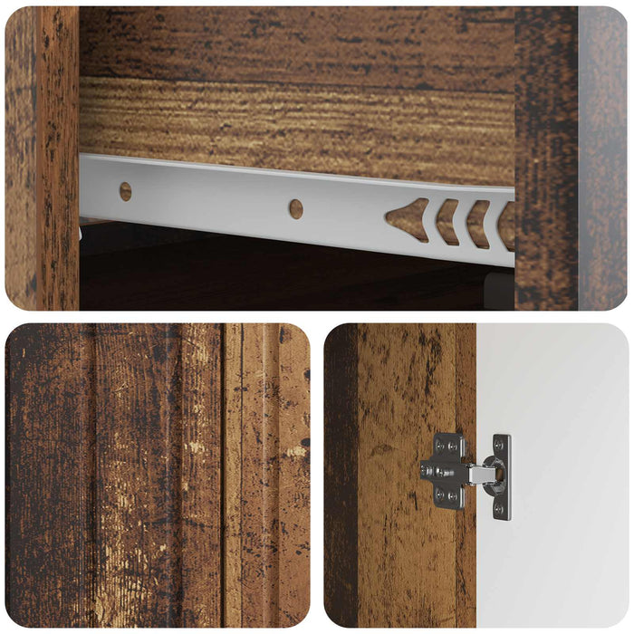 Bufet cu sertar Lemn vechi 66 x 34,5 x 92 cm Lemn prelucrat - WALTI WALTI