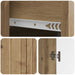 Bufet Stejar Artizanal 66 x 34,5 x 92 cm Lemn prelucrat - WALTI WALTI