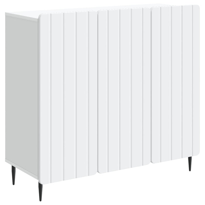 Bufet Alb 89 x 34,5 x 82 cm Lemn prelucrat - WALTI WALTI
