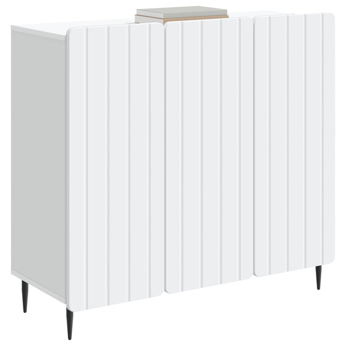 Bufet Alb 89 x 34,5 x 82 cm Lemn prelucrat - WALTI WALTI
