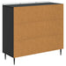 Bufet Negru 89 x 34,5 x 82 cm Lemn prelucrat - WALTI WALTI