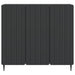 Bufet Negru 89 x 34,5 x 82 cm Lemn prelucrat - WALTI WALTI