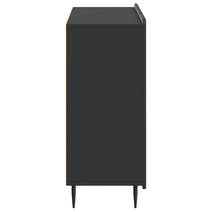 Bufet Negru 89 x 34,5 x 82 cm Lemn prelucrat - WALTI WALTI