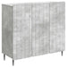 Bufet Gri Beton 89 x 34,5 x 82 cm Lemn prelucrat - WALTI WALTI