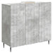 Bufet Gri Beton 89 x 34,5 x 82 cm Lemn prelucrat - WALTI WALTI
