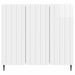 Bufet Alb foarte lucios 89 x 34,5 x 82 cm Lemn prelucrat - WALTI WALTI