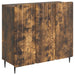 Bufet Stejar fumuriu 89 x 34,5 x 82 cm Lemn prelucrat - WALTI WALTI