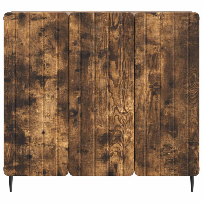 Bufet Stejar fumuriu 89 x 34,5 x 82 cm Lemn prelucrat - WALTI WALTI