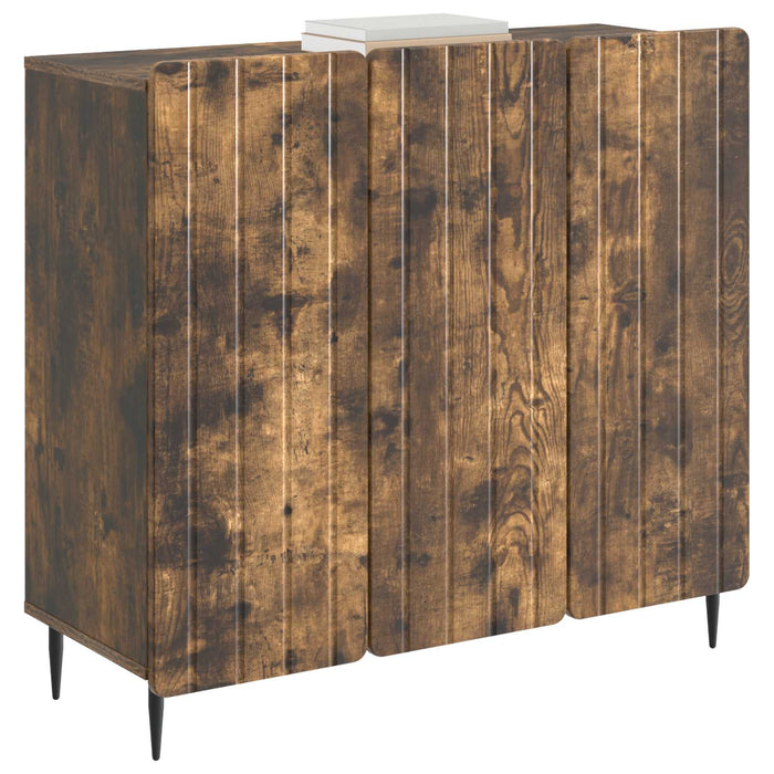 Bufet Stejar fumuriu 89 x 34,5 x 82 cm Lemn prelucrat - WALTI WALTI