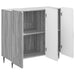 Bufet Sonoma gri 89 x 34,5 x 82 cm Lemn prelucrat - WALTI WALTI