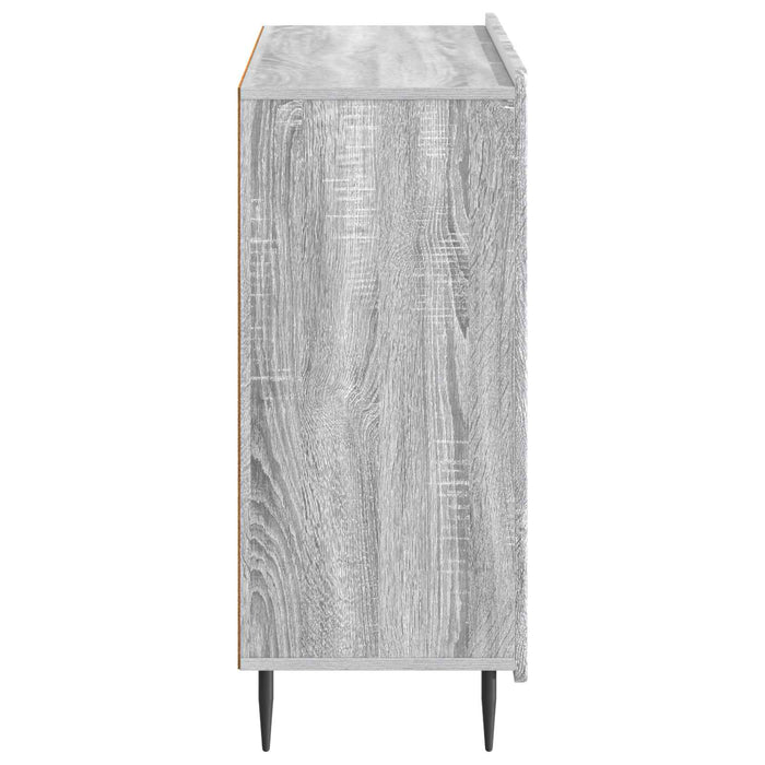 Bufet Sonoma gri 89 x 34,5 x 82 cm Lemn prelucrat - WALTI WALTI