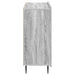 Bufet Sonoma gri 89 x 34,5 x 82 cm Lemn prelucrat - WALTI WALTI