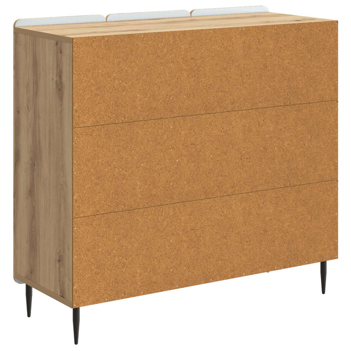 Bufet Stejar Artizanal 89 x 34,5 x 82 cm Lemn prelucrat - WALTI WALTI