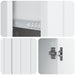 Bufet cu sertar Alb 89 x 34,5 x 62 cm Lemn prelucrat - WALTI WALTI