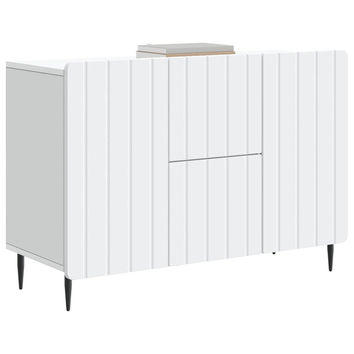 Bufet cu sertar Alb 89 x 34,5 x 62 cm Lemn prelucrat - WALTI WALTI