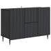 Bufet cu sertar Negru 89 x 34,5 x 62 cm Lemn prelucrat - WALTI WALTI