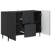 Bufet cu sertar Negru 89 x 34,5 x 62 cm Lemn prelucrat - WALTI WALTI