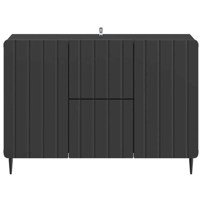 Bufet cu sertar Negru 89 x 34,5 x 62 cm Lemn prelucrat - WALTI WALTI