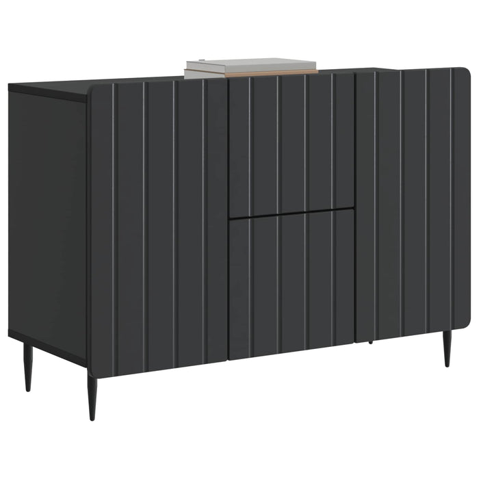 Bufet cu sertar Negru 89 x 34,5 x 62 cm Lemn prelucrat - WALTI WALTI