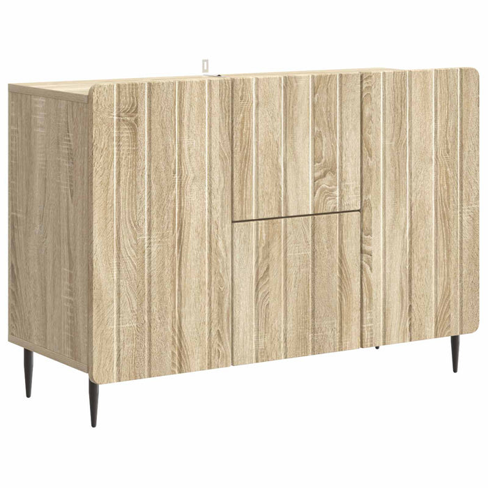 Bufet cu sertar Stejar Sonoma 89 x 34,5 x 62 cm Lemn prelucrat - WALTI WALTI