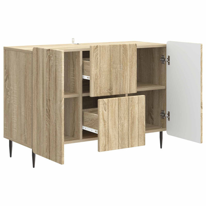 Bufet cu sertar Stejar Sonoma 89 x 34,5 x 62 cm Lemn prelucrat - WALTI WALTI