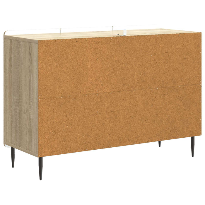 Bufet cu sertar Stejar Sonoma 89 x 34,5 x 62 cm Lemn prelucrat - WALTI WALTI