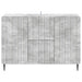 Bufet cu sertar Gri Beton 89 x 34,5 x 62 cm Lemn prelucrat - WALTI WALTI