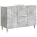 Bufet cu sertar Gri Beton 89 x 34,5 x 62 cm Lemn prelucrat - WALTI WALTI