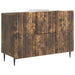 Bufet cu sertar Stejar fumuriu 89 x 34,5 x 62 cm Lemn prelucrat - WALTI WALTI