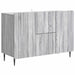 Bufet cu sertar Sonoma gri 89 x 34,5 x 62 cm Lemn prelucrat - WALTI WALTI