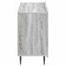 Bufet cu sertar Sonoma gri 89 x 34,5 x 62 cm Lemn prelucrat - WALTI WALTI